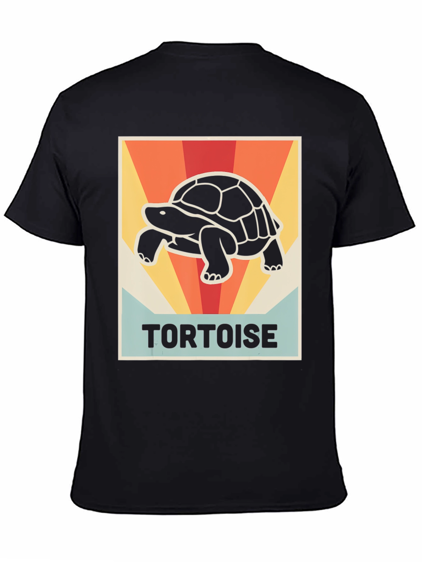 Retro Tortoise Graphic Tee - Vintage Style Shirt