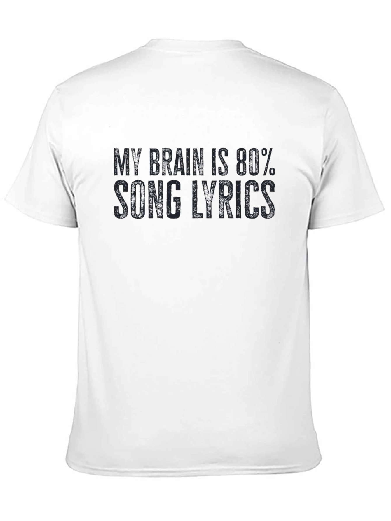 Song Lyrics T-Shirt - Funny Music Lover Tee