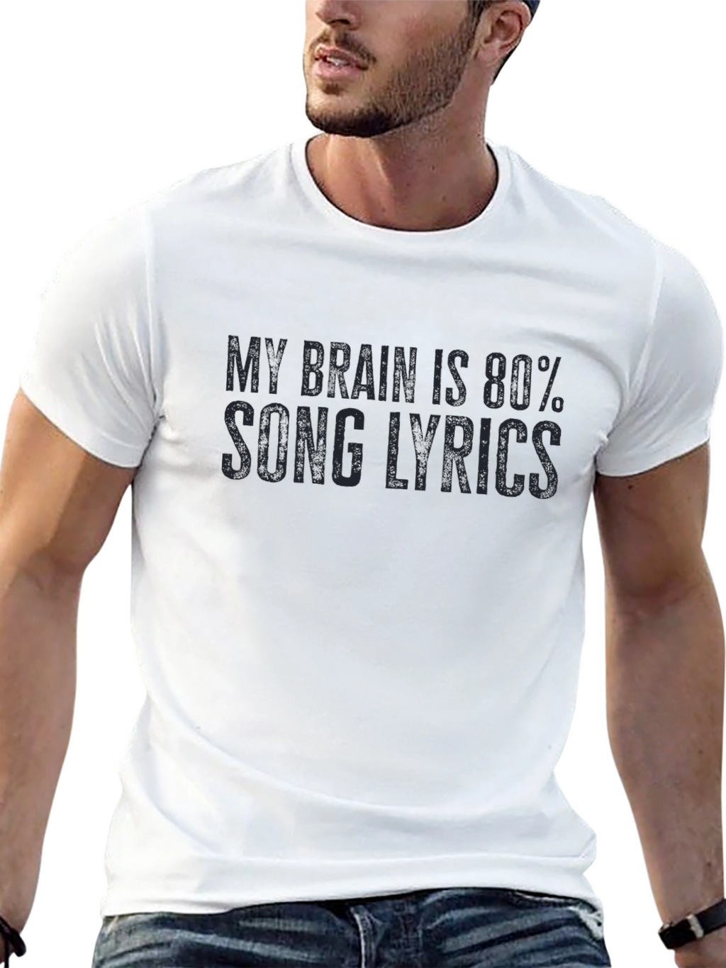 Song Lyrics T-Shirt - Funny Music Lover Tee
