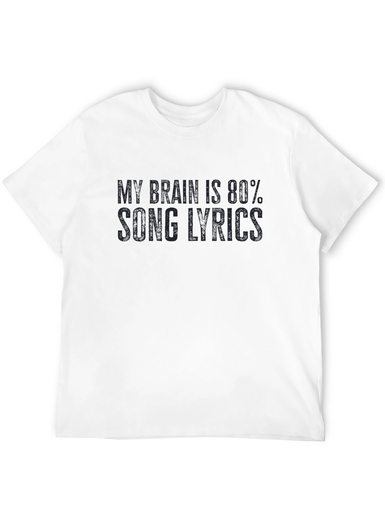 Song Lyrics T-Shirt - Funny Music Lover Tee
