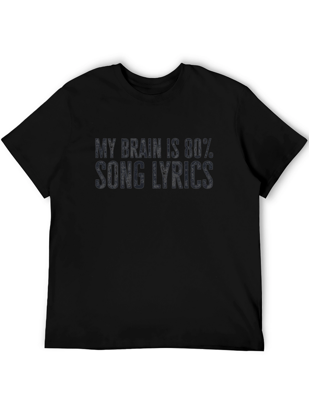 Song Lyrics T-Shirt - Funny Music Lover Tee