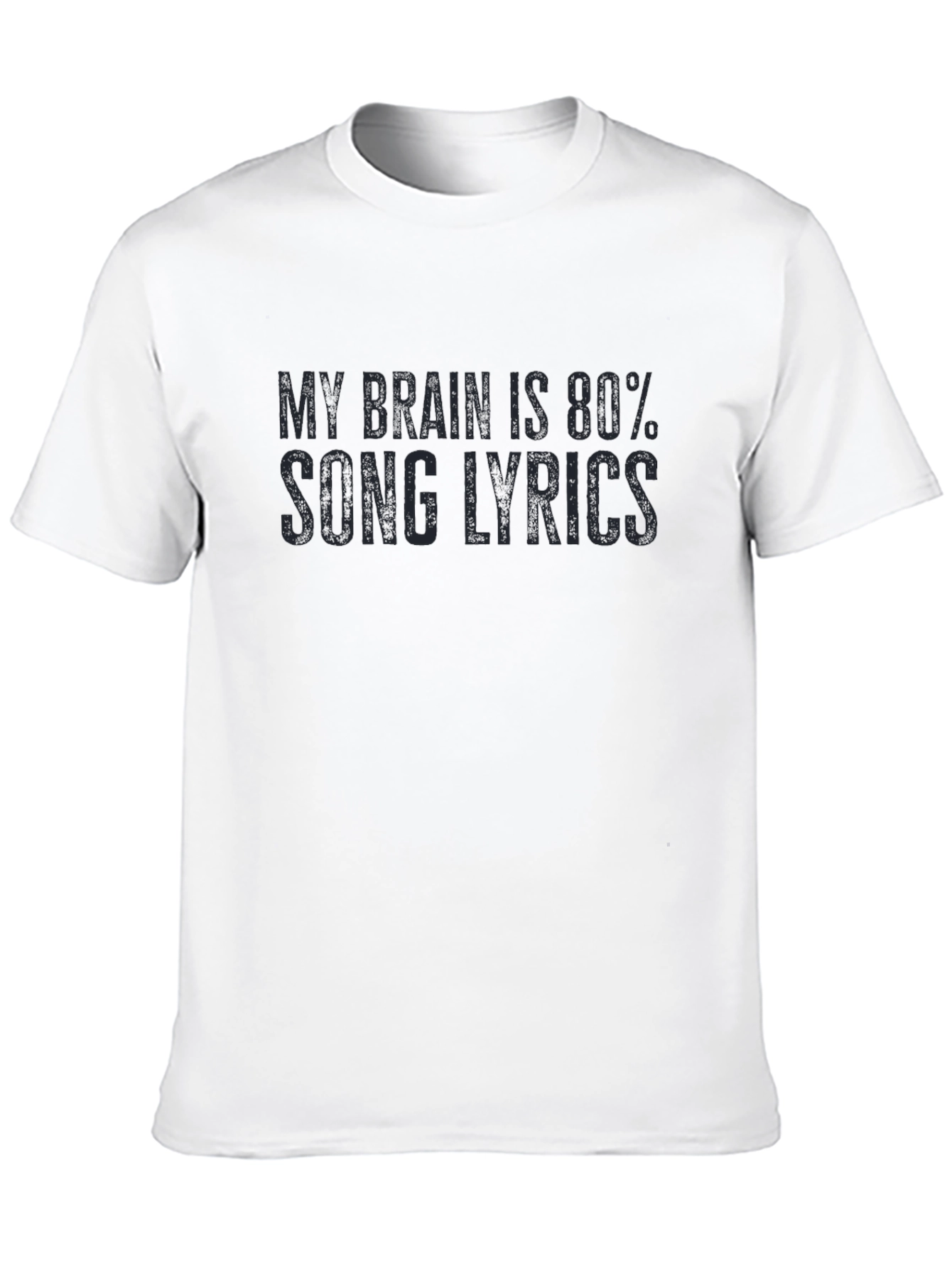 Song Lyrics T-Shirt - Funny Music Lover Tee