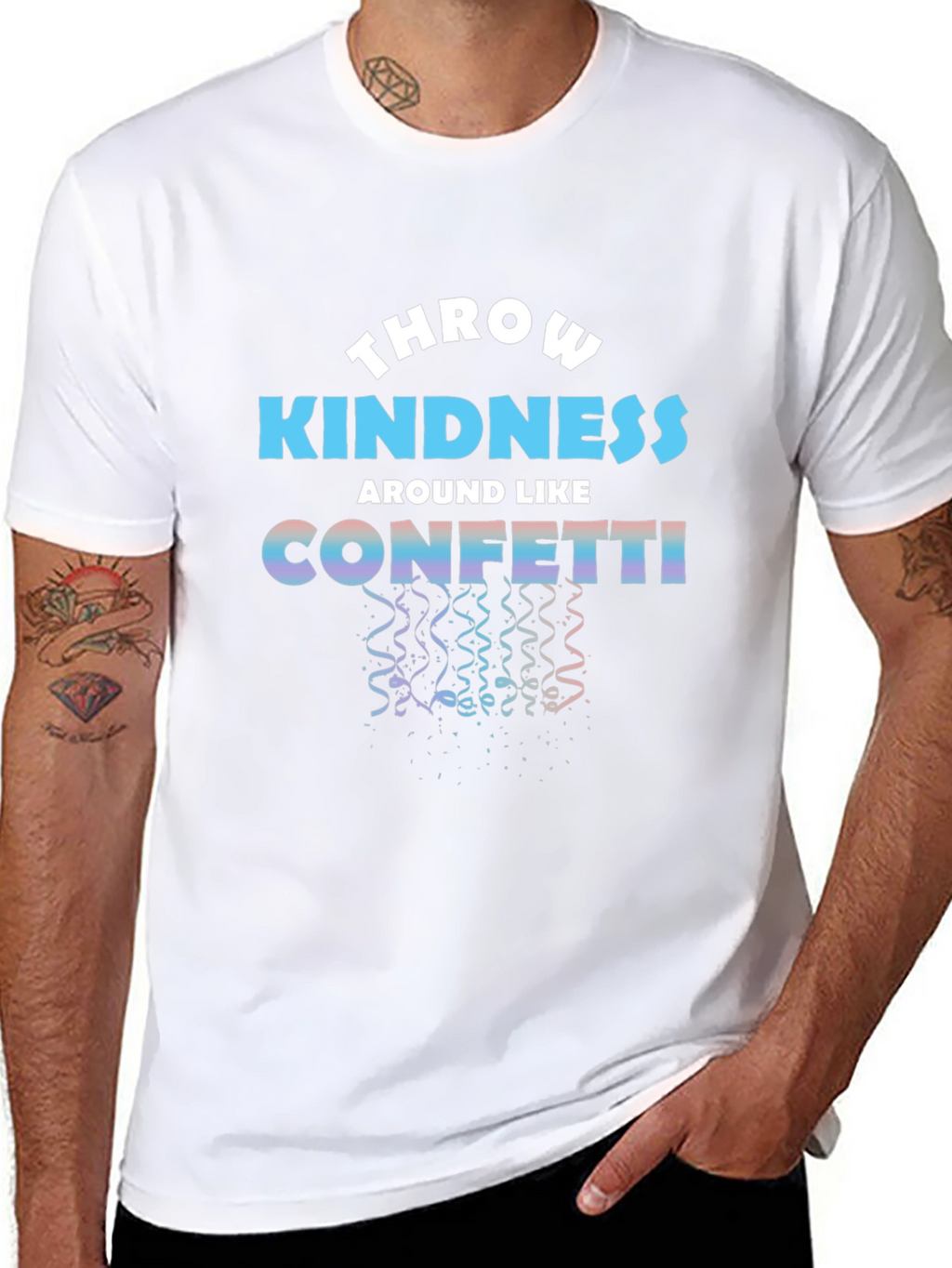 Kindness Confetti Graphic Tee