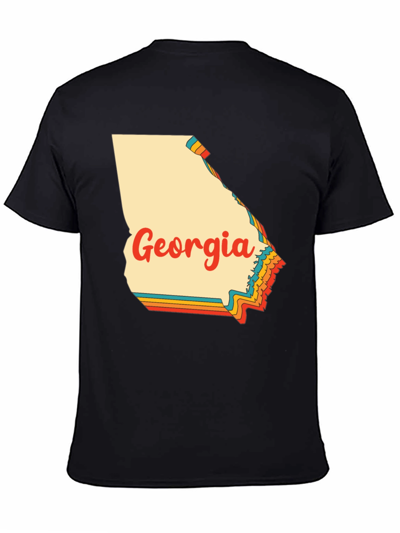 Retro Georgia State T-Shirt - Vintage Style Graphic Tee