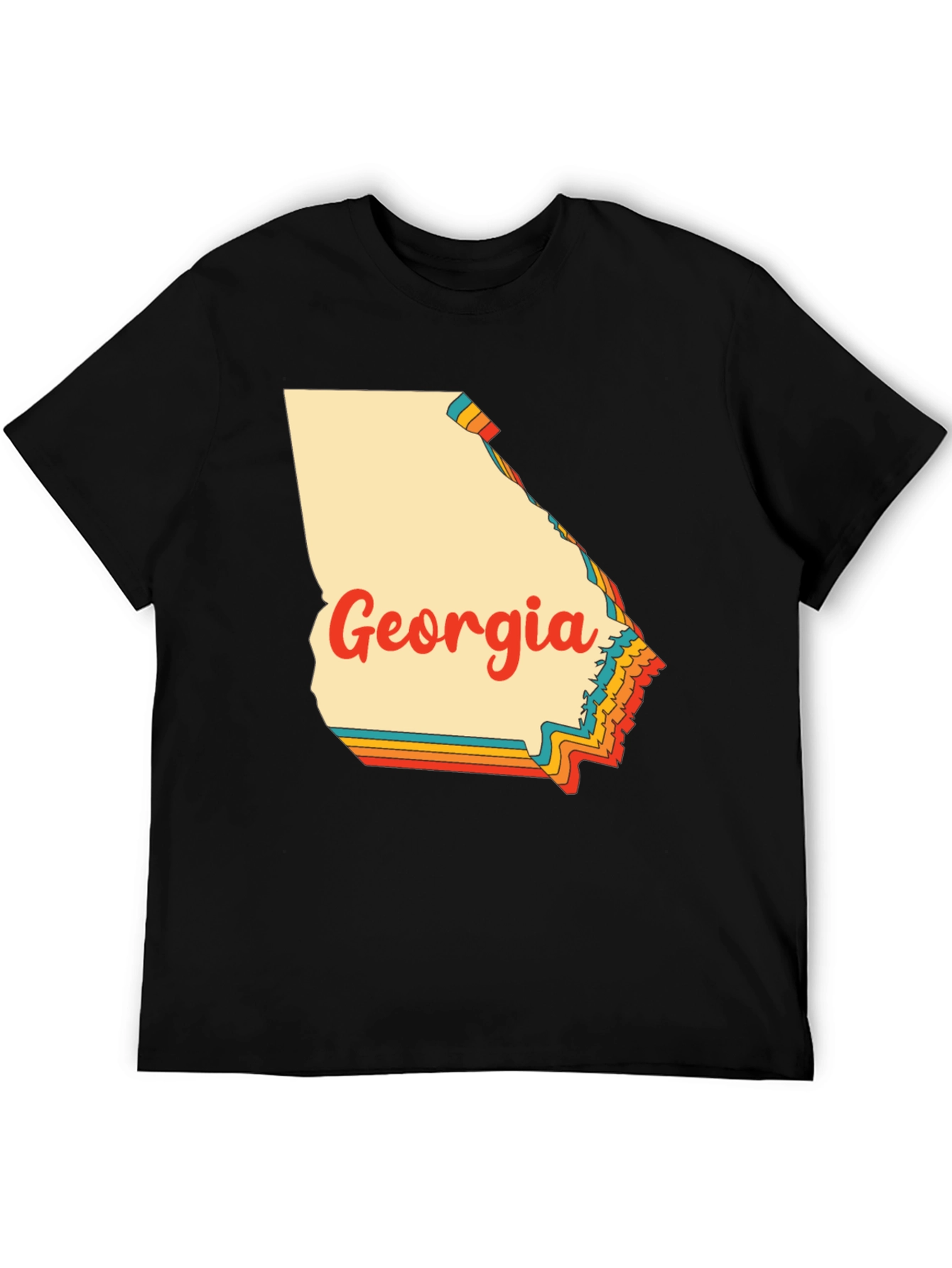 Retro Georgia State T-Shirt - Vintage Style Graphic Tee