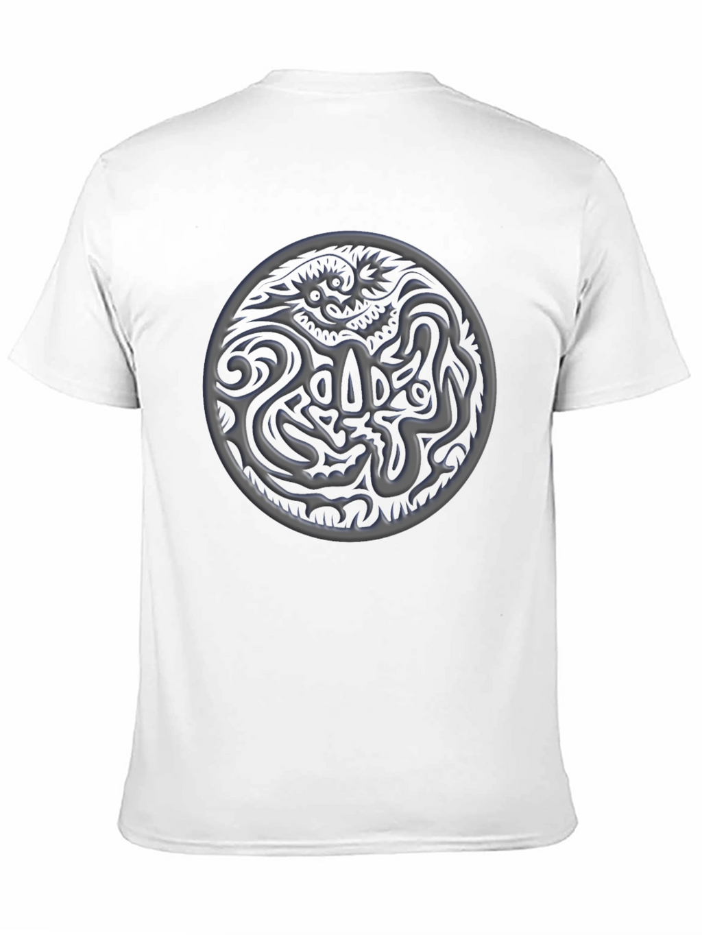 Dragon Emblem Graphic Tee - Stylish Black T-Shirt