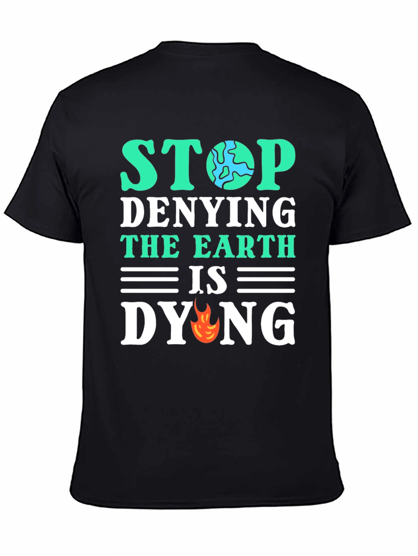 Eco-Friendly Statement T-Shirt - Save the Planet