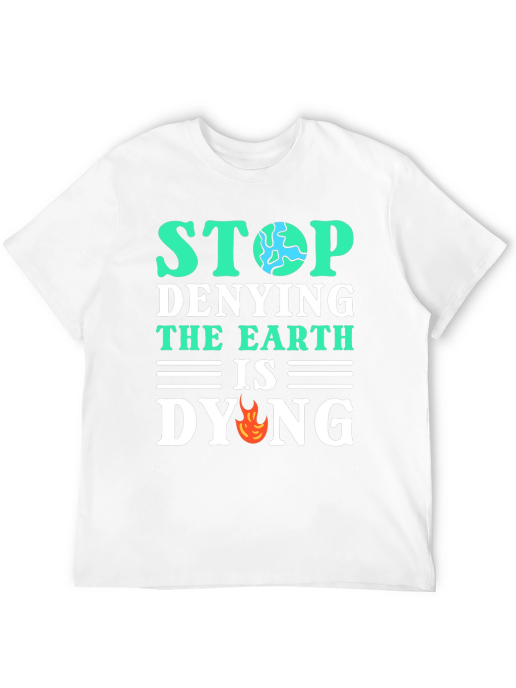 Eco-Friendly Statement T-Shirt - Save the Planet