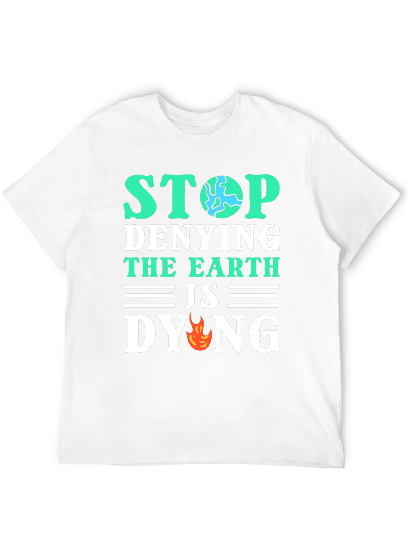 Eco-Friendly Statement T-Shirt - Save the Planet