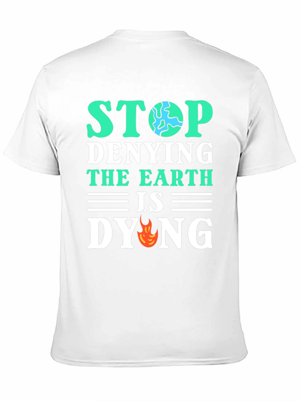 Eco-Friendly Statement T-Shirt - Save the Planet