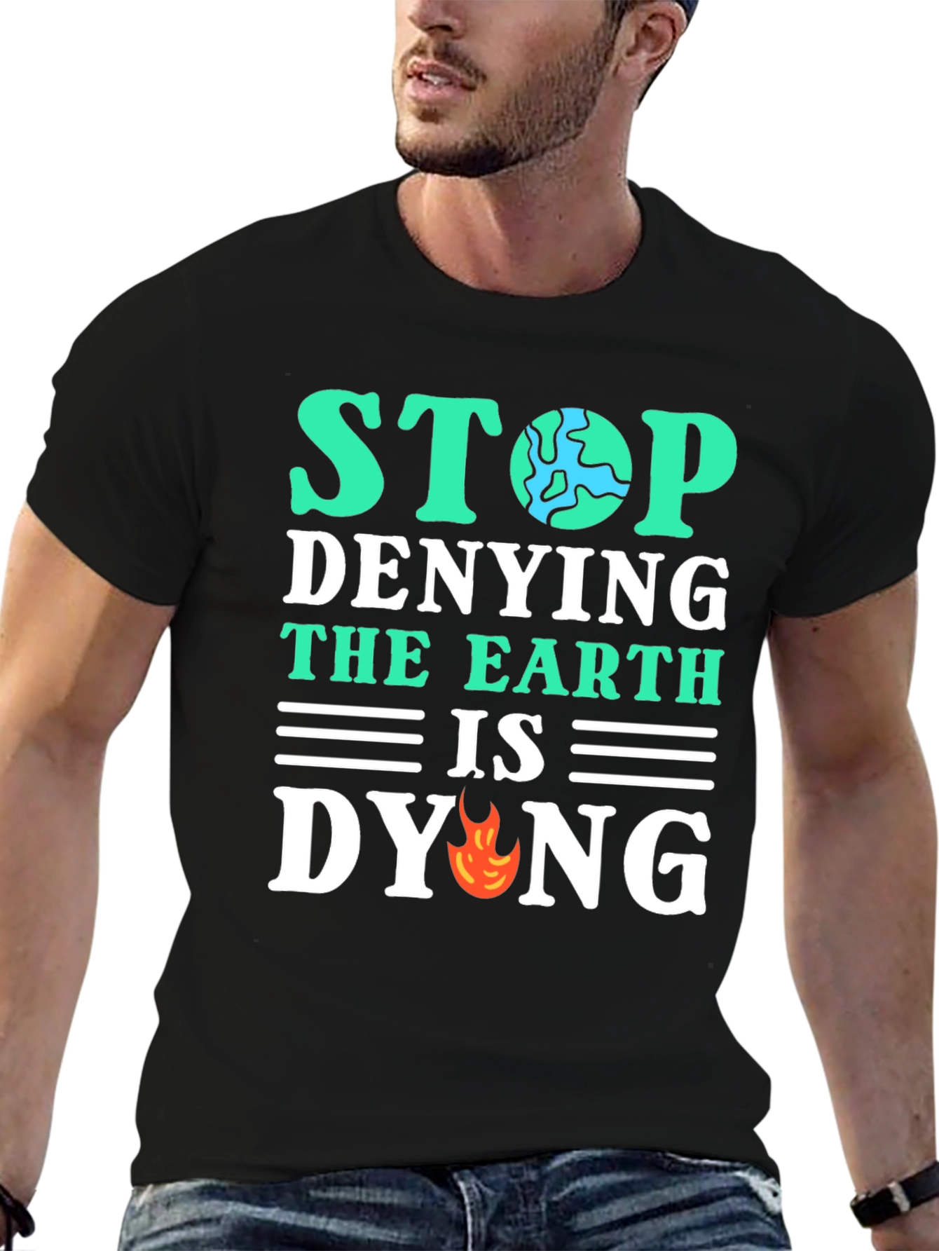 Eco-Friendly Statement T-Shirt - Save the Planet