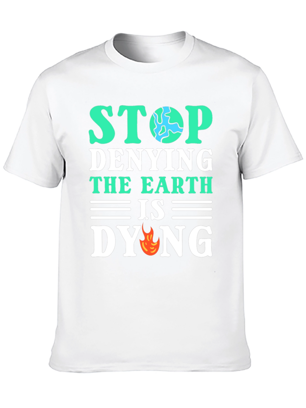 Eco-Friendly Statement T-Shirt - Save the Planet