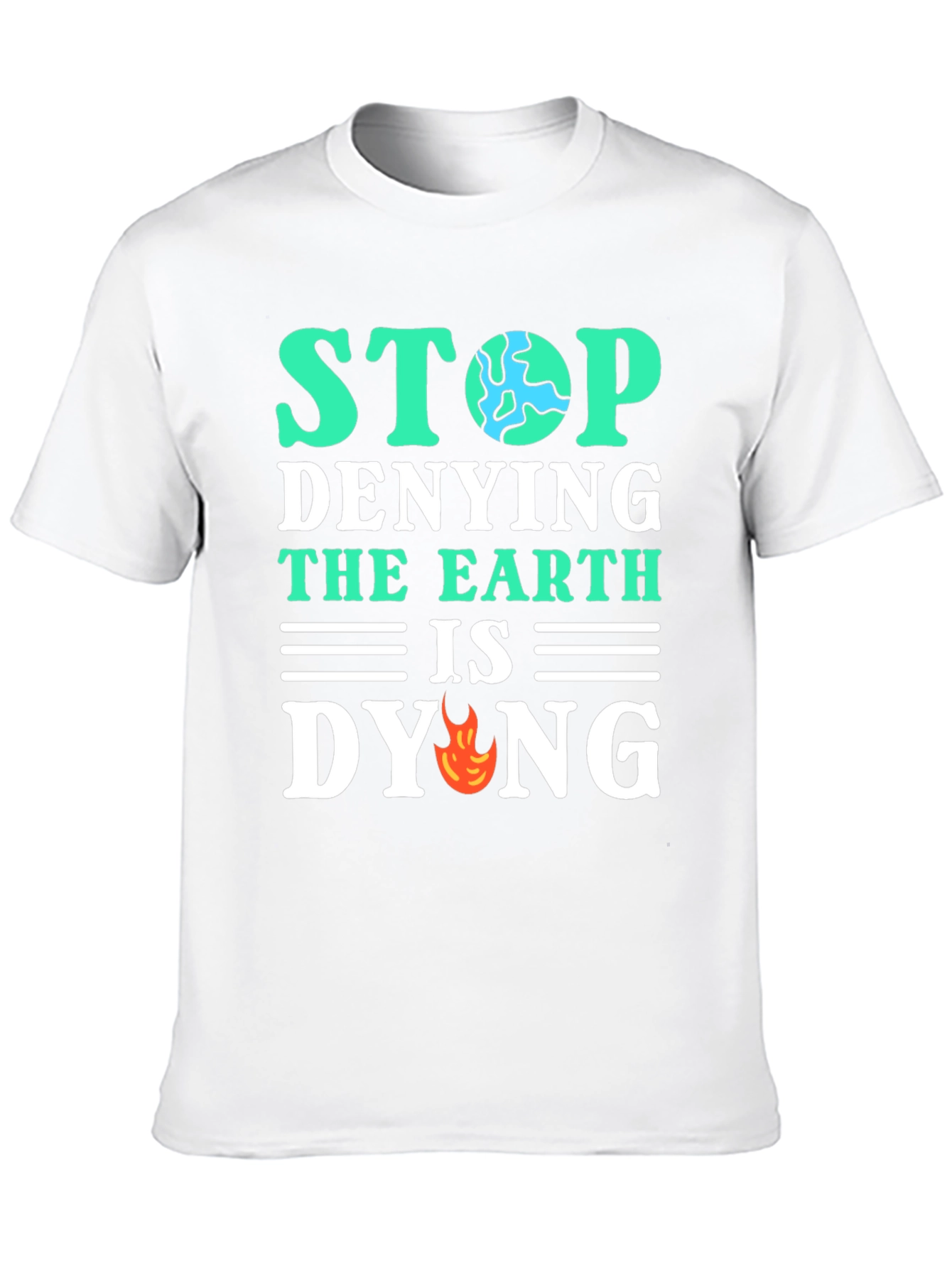 Eco-Friendly Statement T-Shirt - Save the Planet
