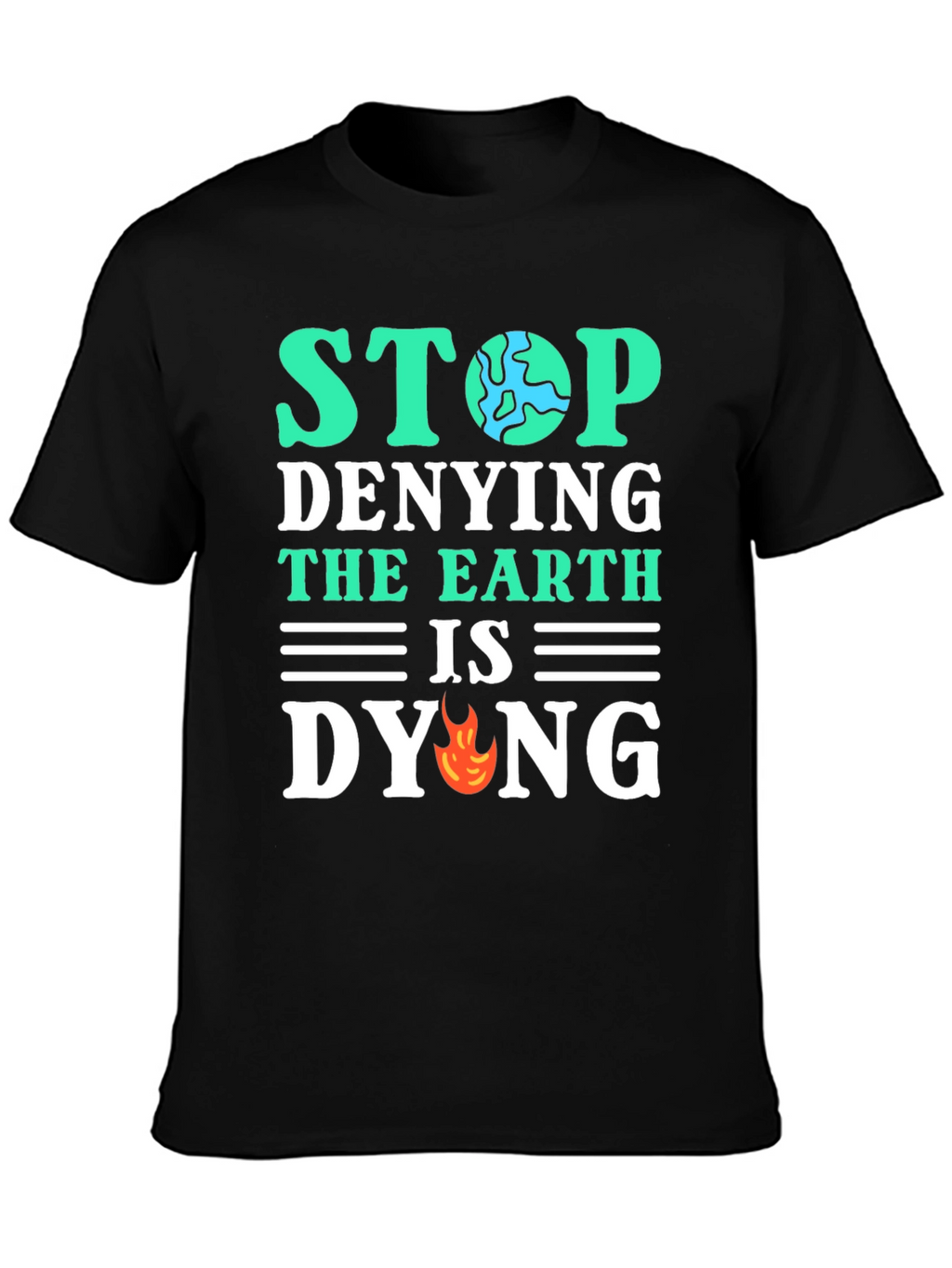 Eco-Friendly Statement T-Shirt - Save the Planet