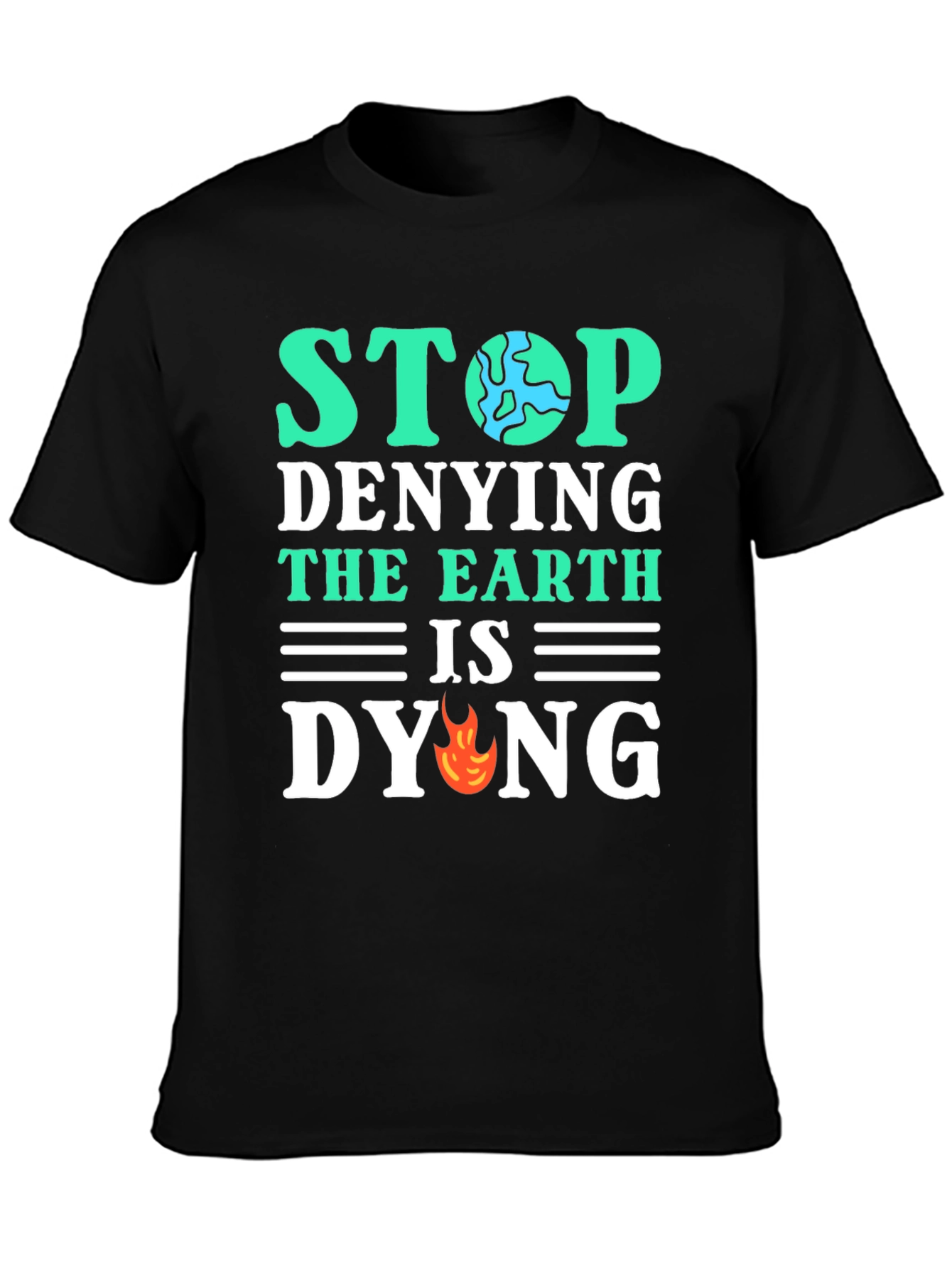 Eco-Friendly Statement T-Shirt - Save the Planet
