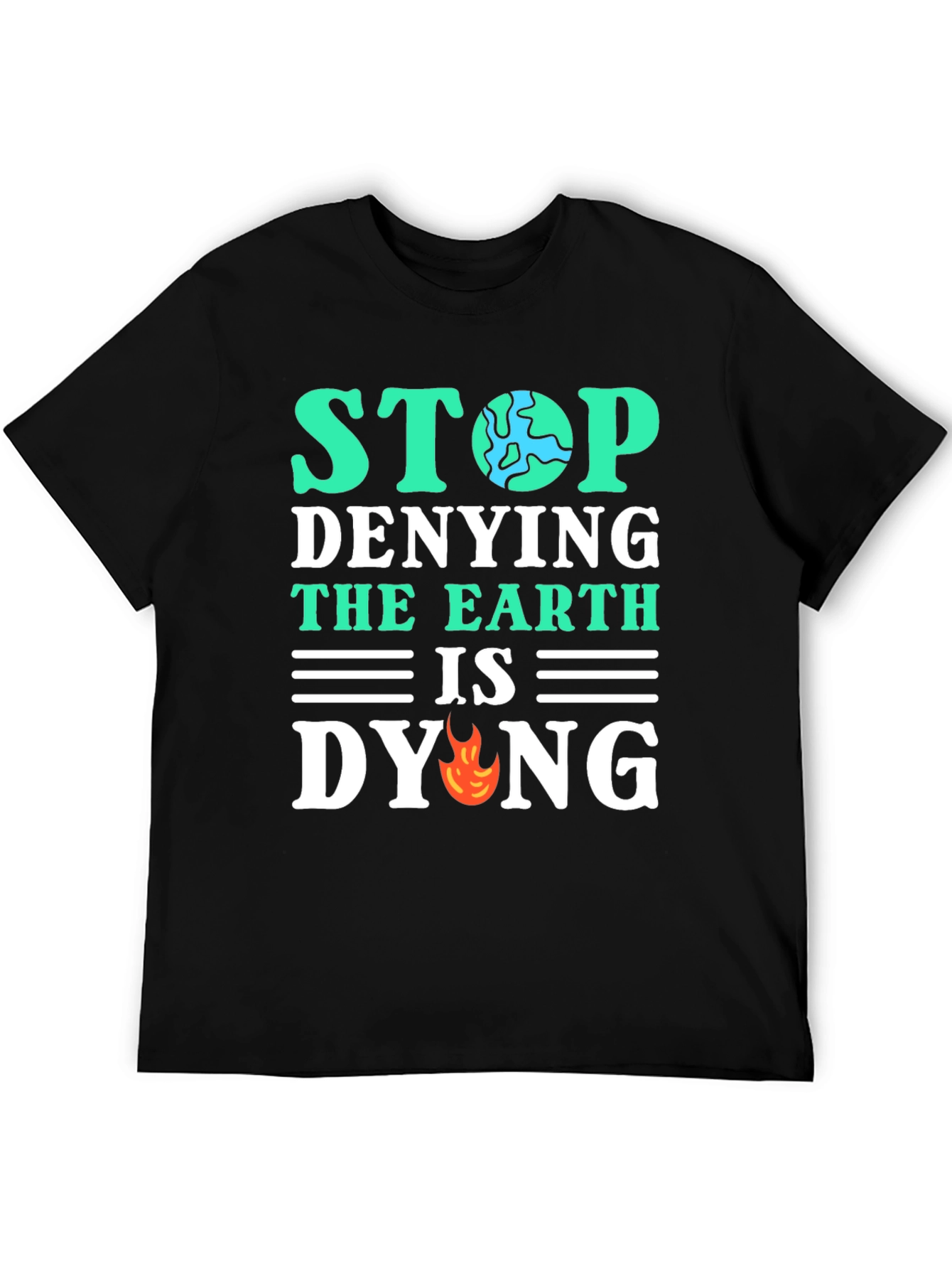Eco-Friendly Statement T-Shirt - Save the Planet