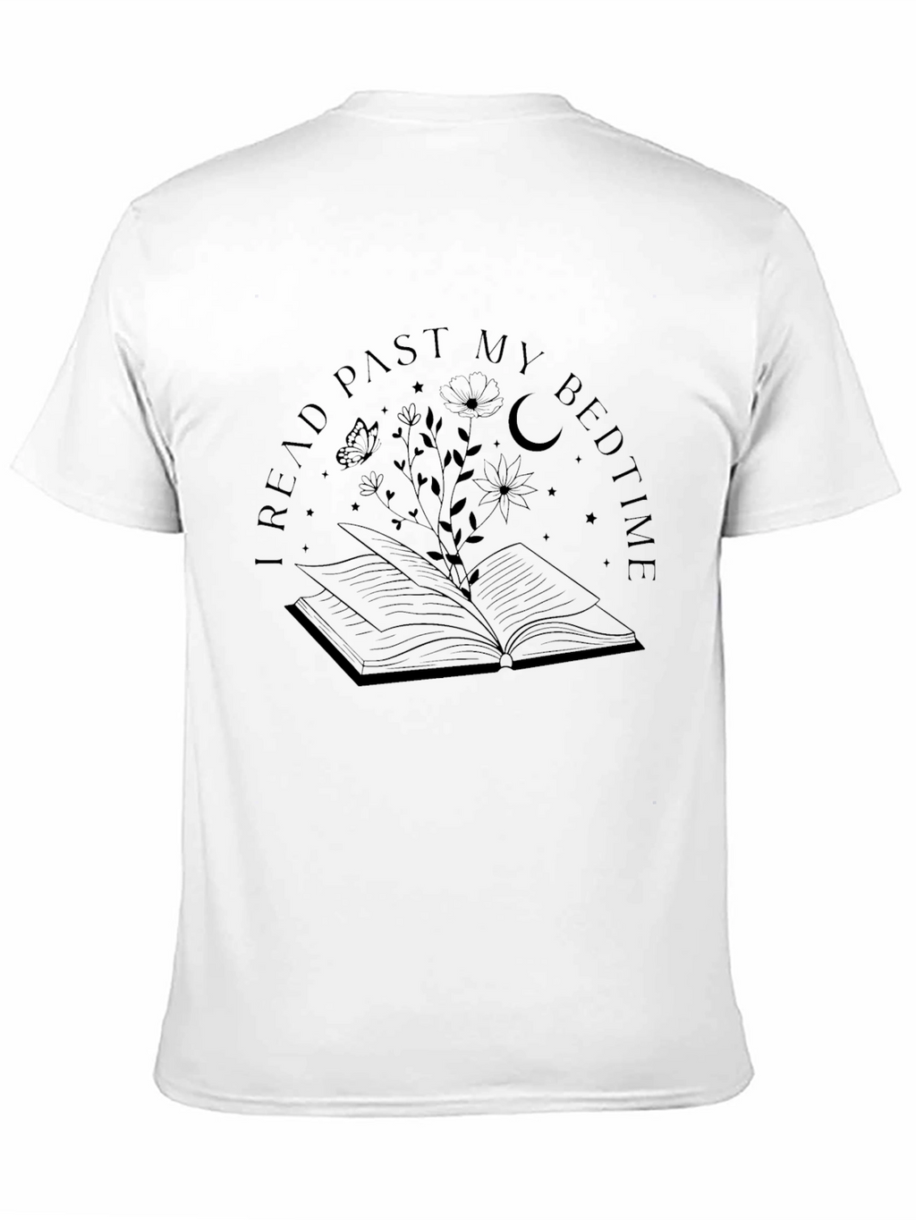 Book Lover T-Shirt - I Read Past My Bedtime