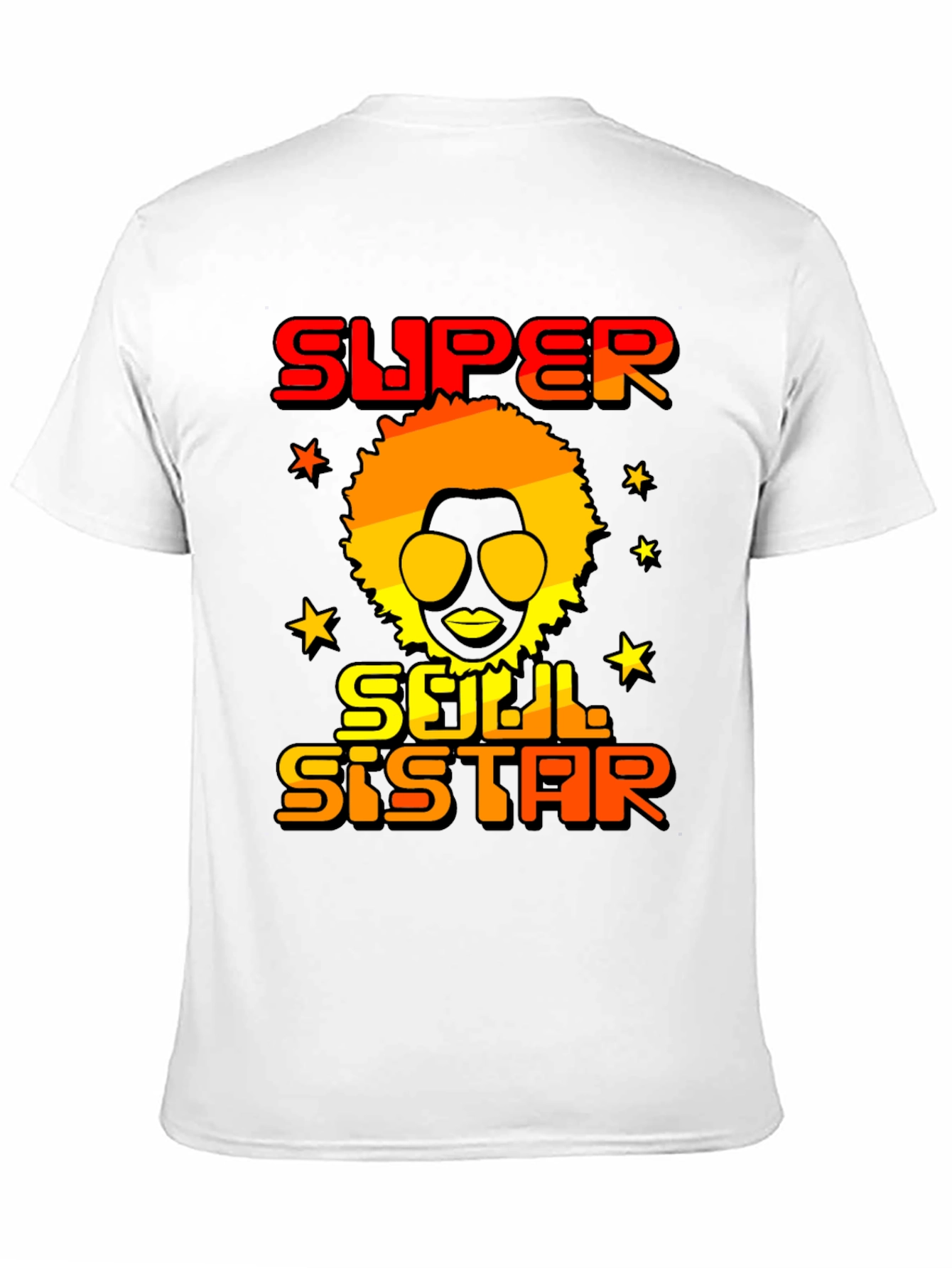 Super Soul Sister Graphic Tee - Retro Style