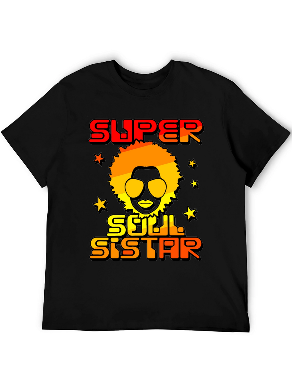 Super Soul Sister Graphic Tee - Retro Style