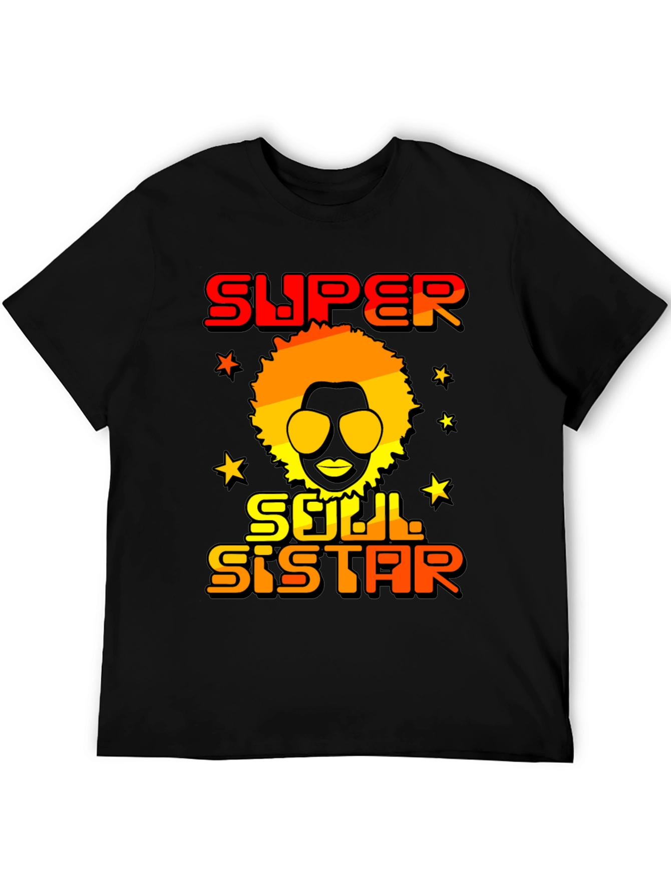 Super Soul Sister Graphic Tee - Retro Style