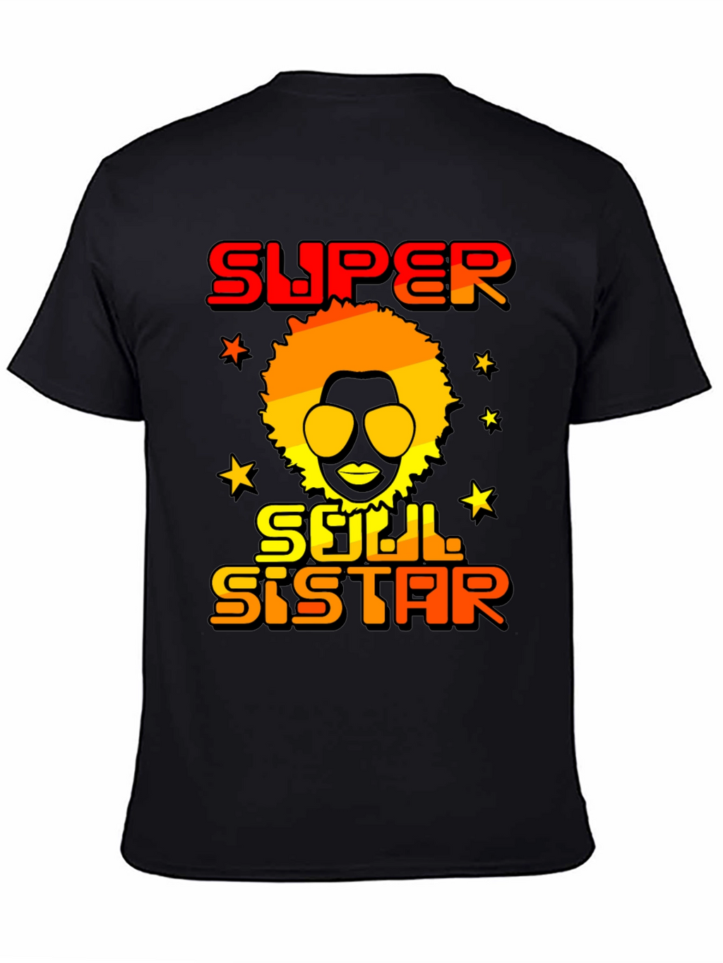 Super Soul Sister Graphic Tee - Retro Style