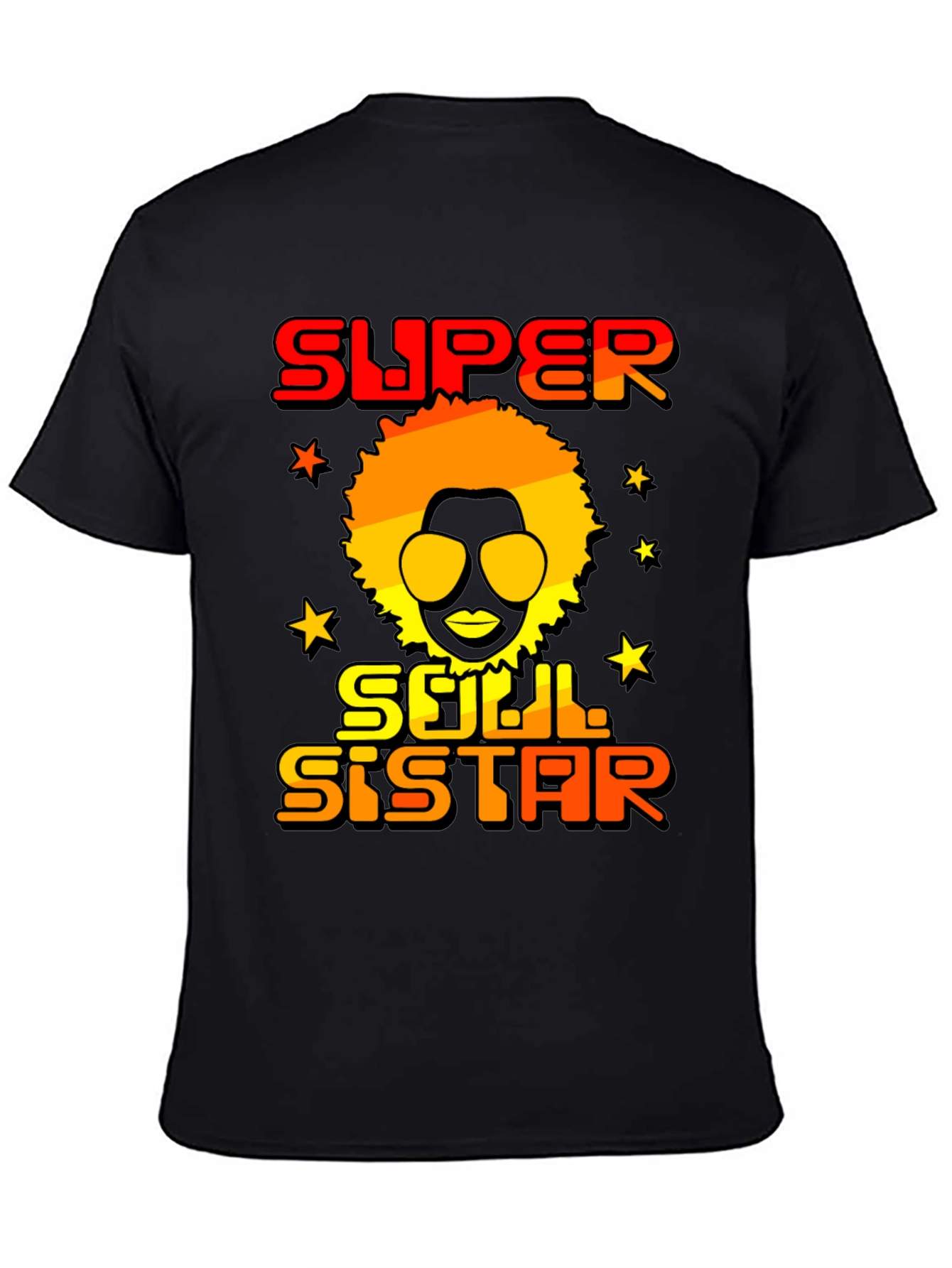 Super Soul Sister Graphic Tee - Retro Style