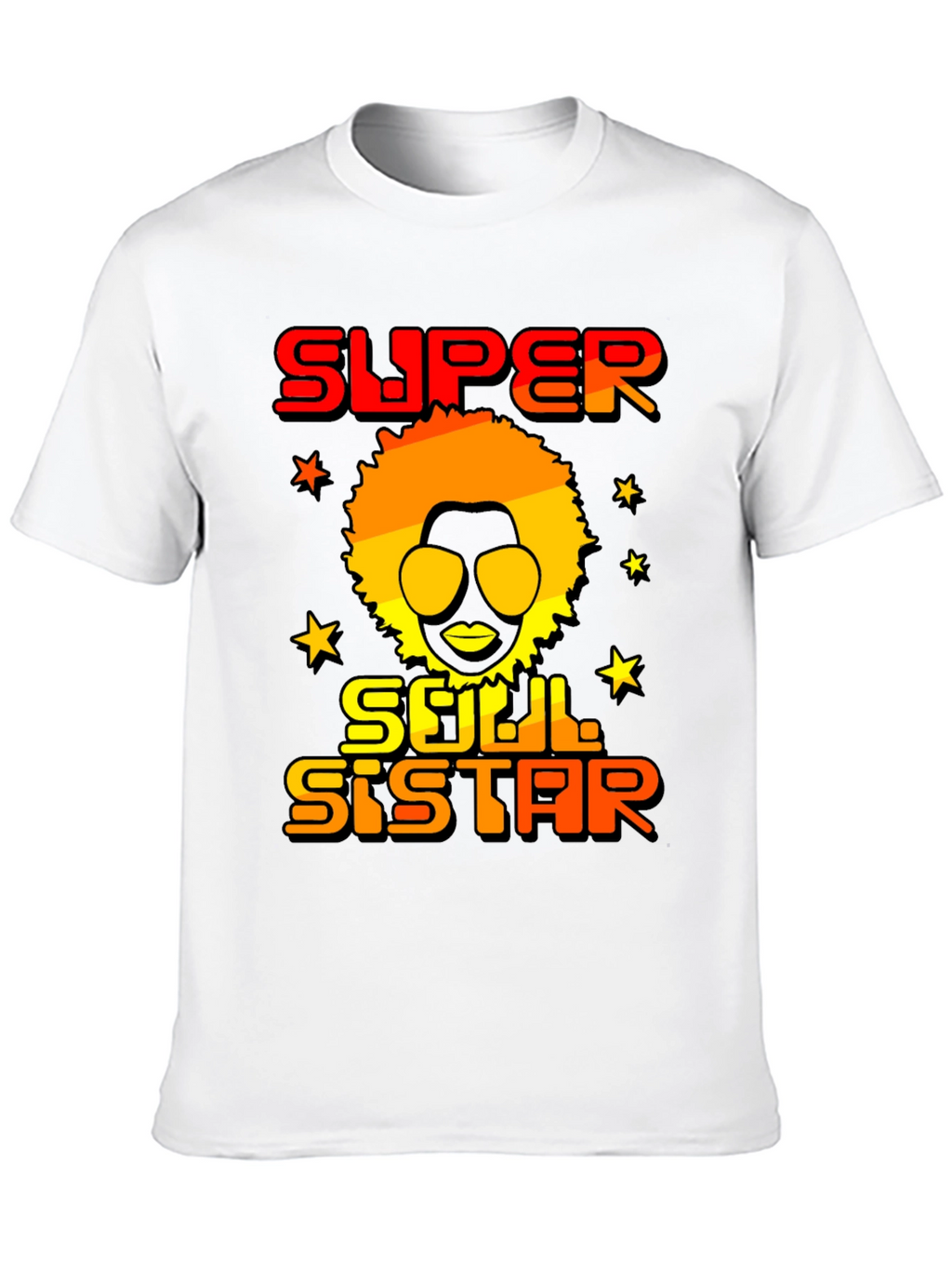 Super Soul Sister Graphic Tee - Retro Style