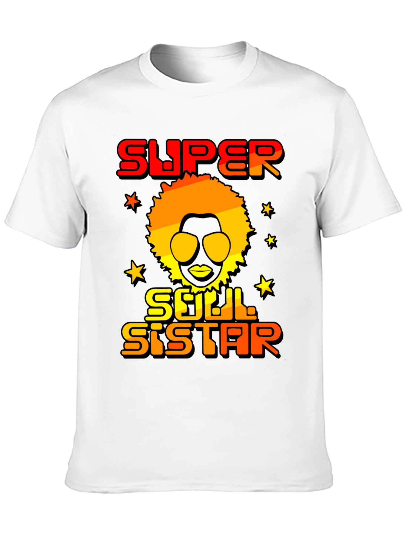 Super Soul Sister Graphic Tee - Retro Style