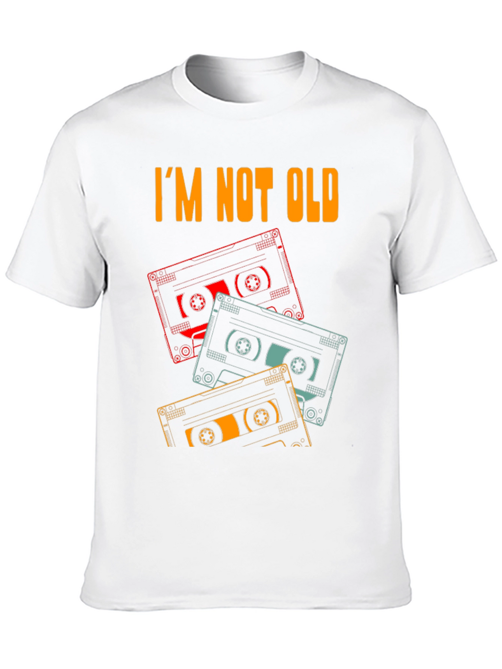 Im Not Old Cassette Tape Graphic Tee