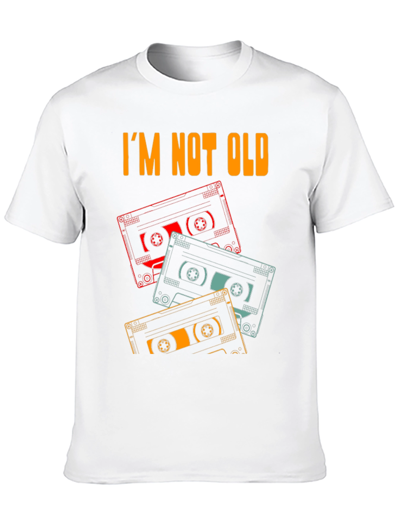 Im Not Old Cassette Tape Graphic Tee