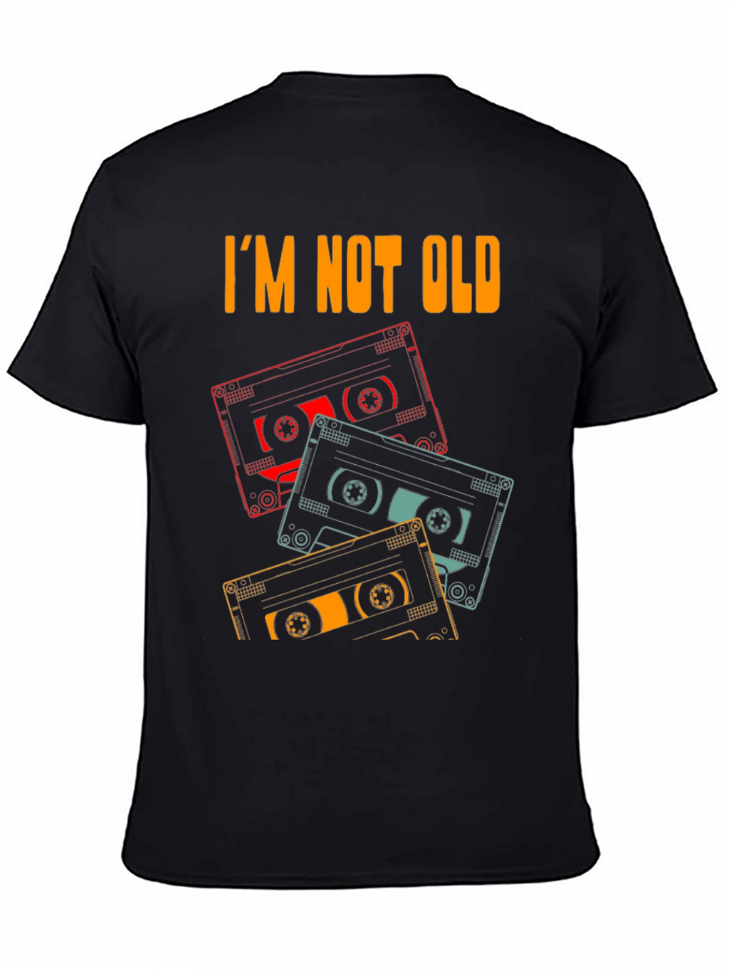 Im Not Old Cassette Tape Graphic Tee