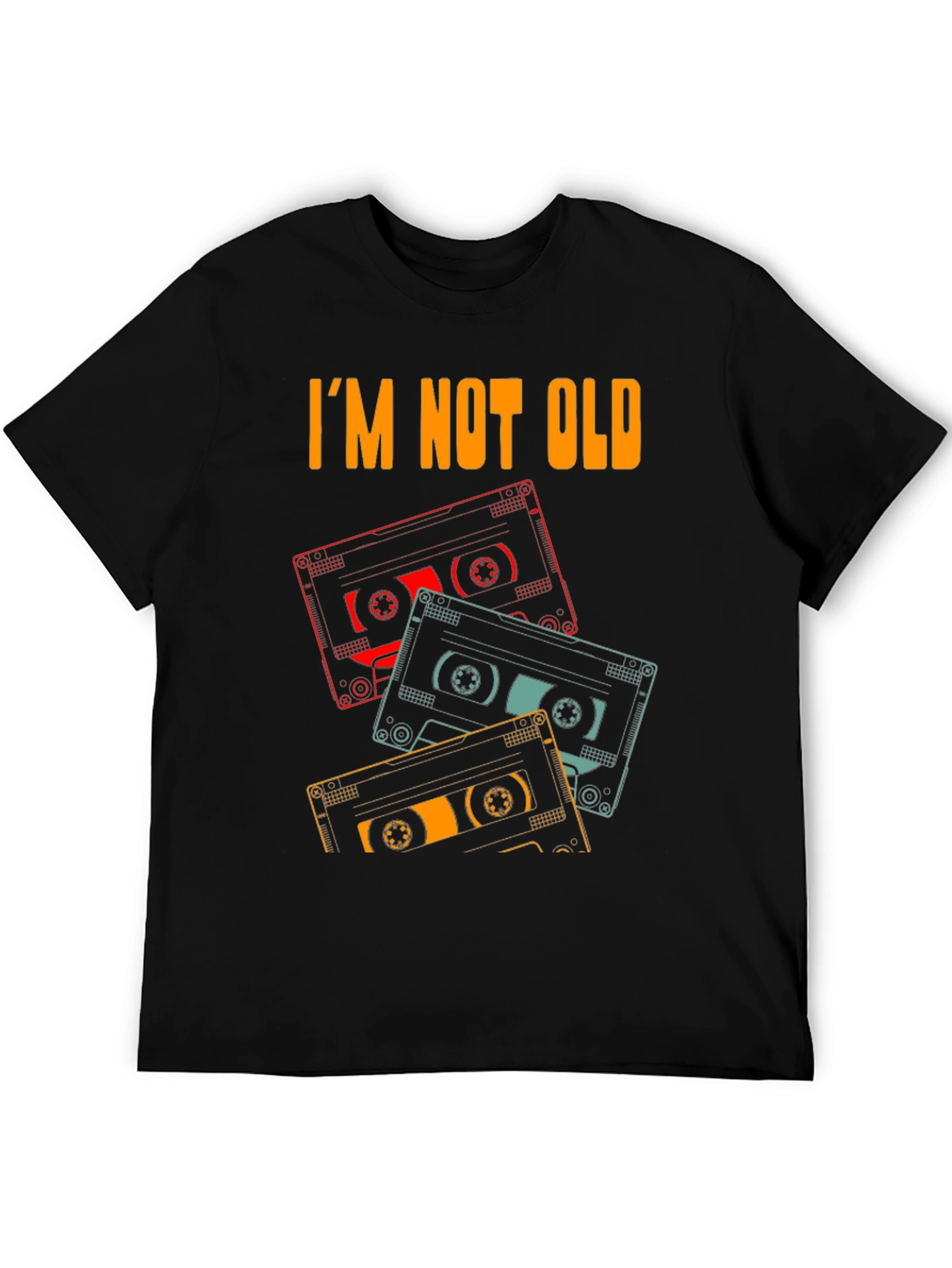 Im Not Old Cassette Tape Graphic Tee