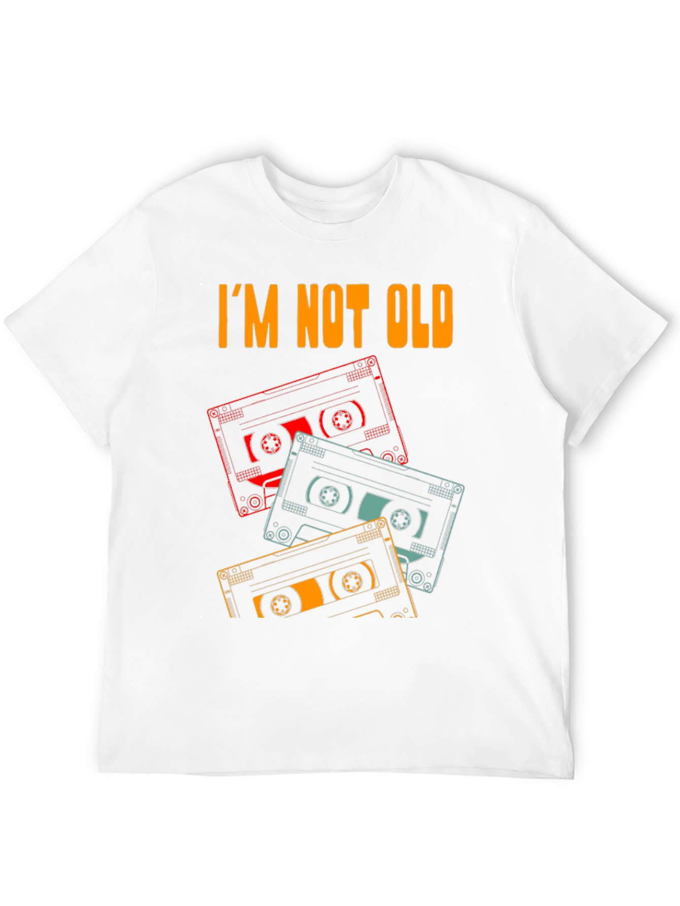 Im Not Old Cassette Tape Graphic Tee