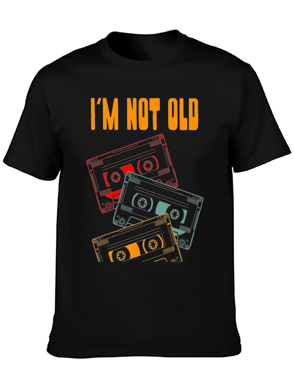 Im Not Old Cassette Tape Graphic Tee