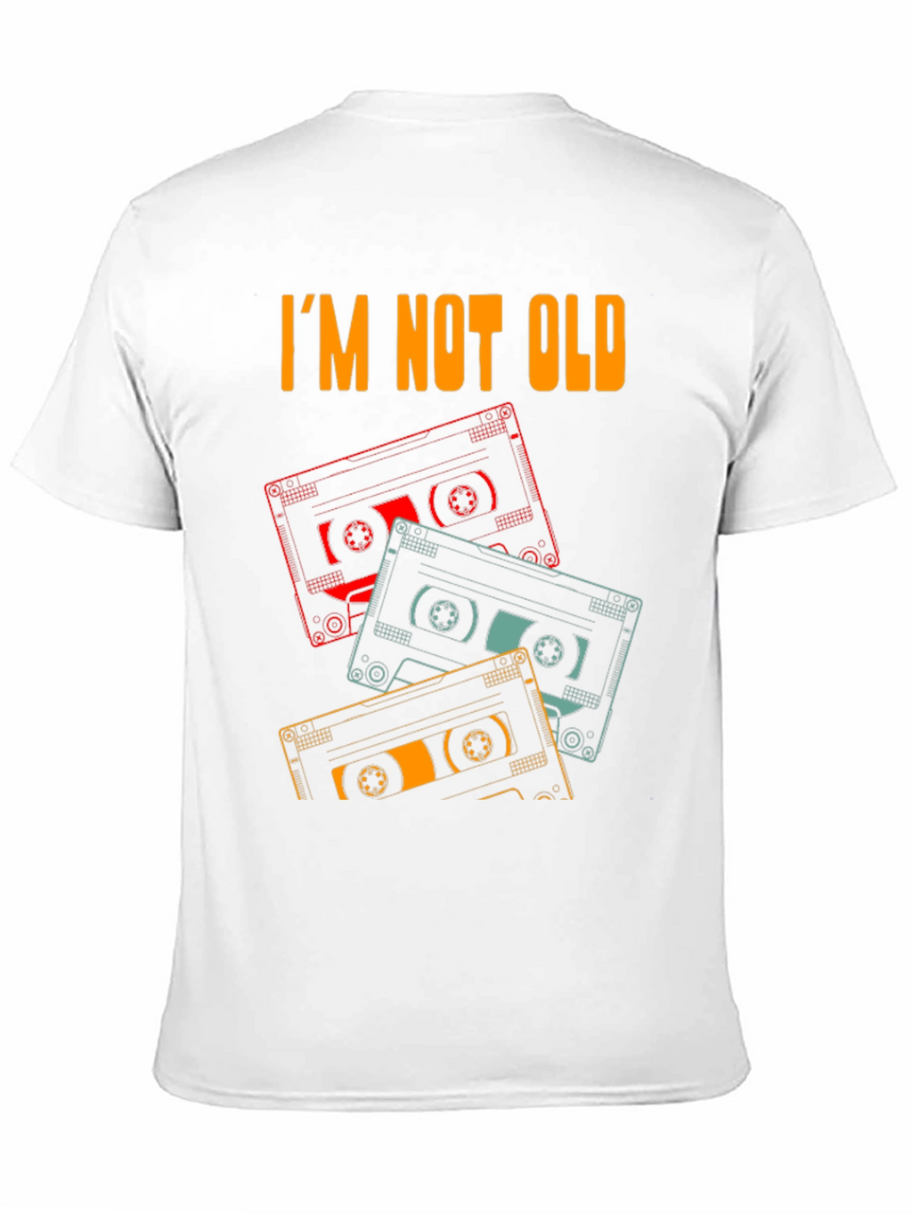Im Not Old Cassette Tape Graphic Tee