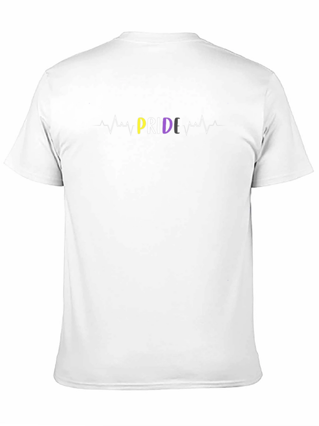Non-Binary Pride Heartbeat T-Shirt