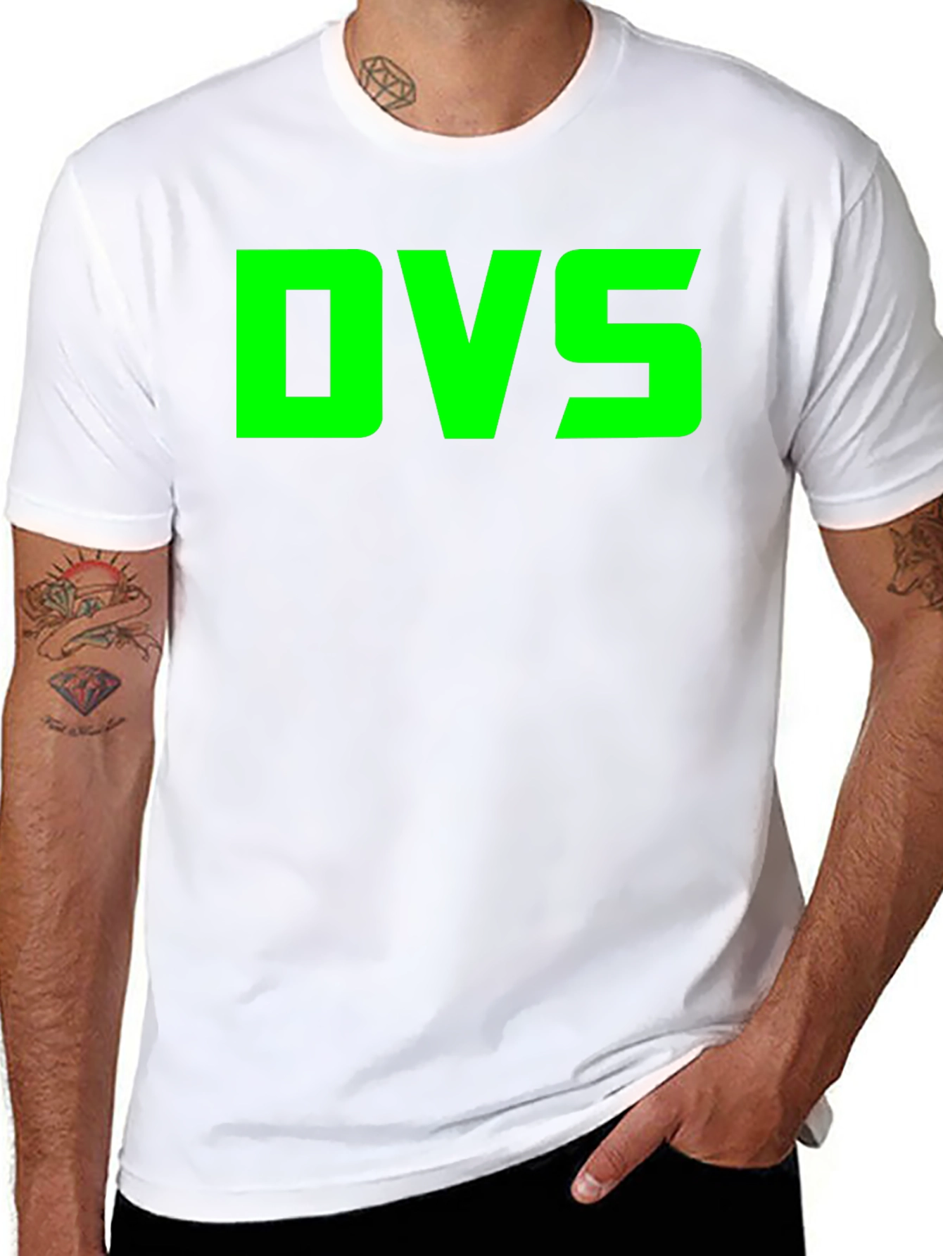 DVS Graphic Print Black T-Shirt