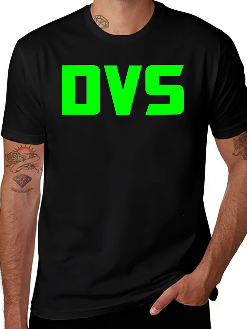 DVS Graphic Print Black T-Shirt