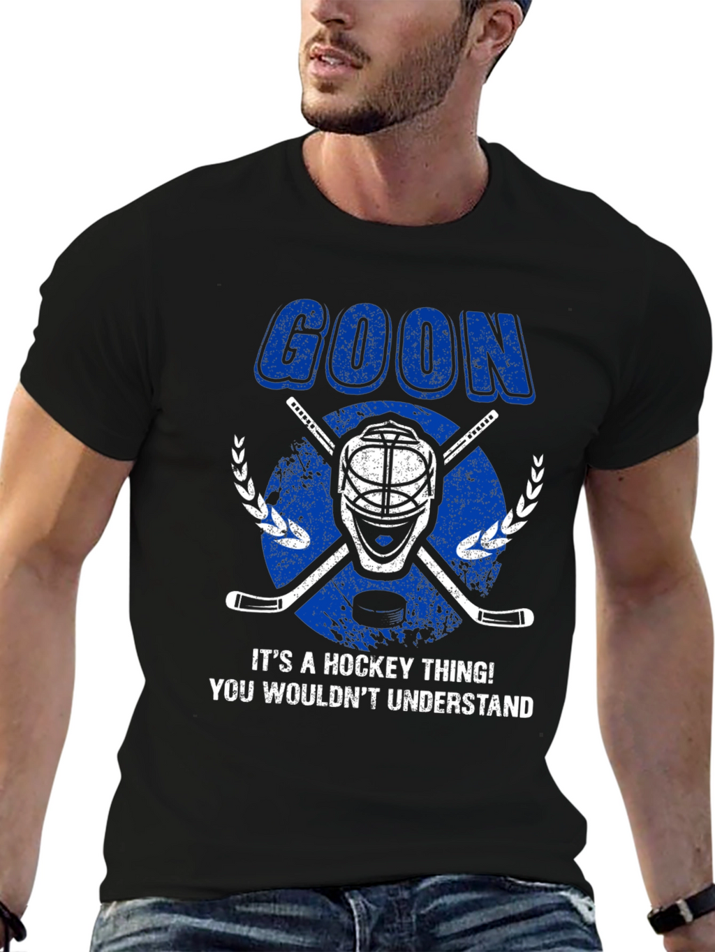 Goon Hockey Graphic Tee