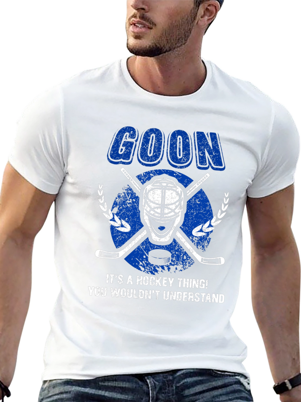 Goon Hockey Graphic Tee