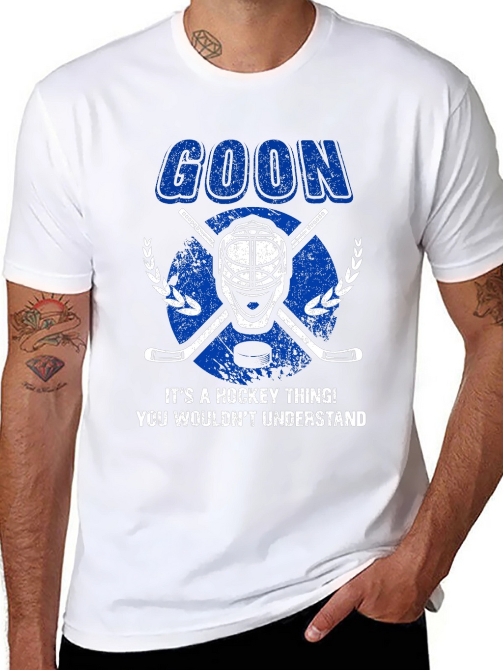 Goon Hockey Graphic Tee