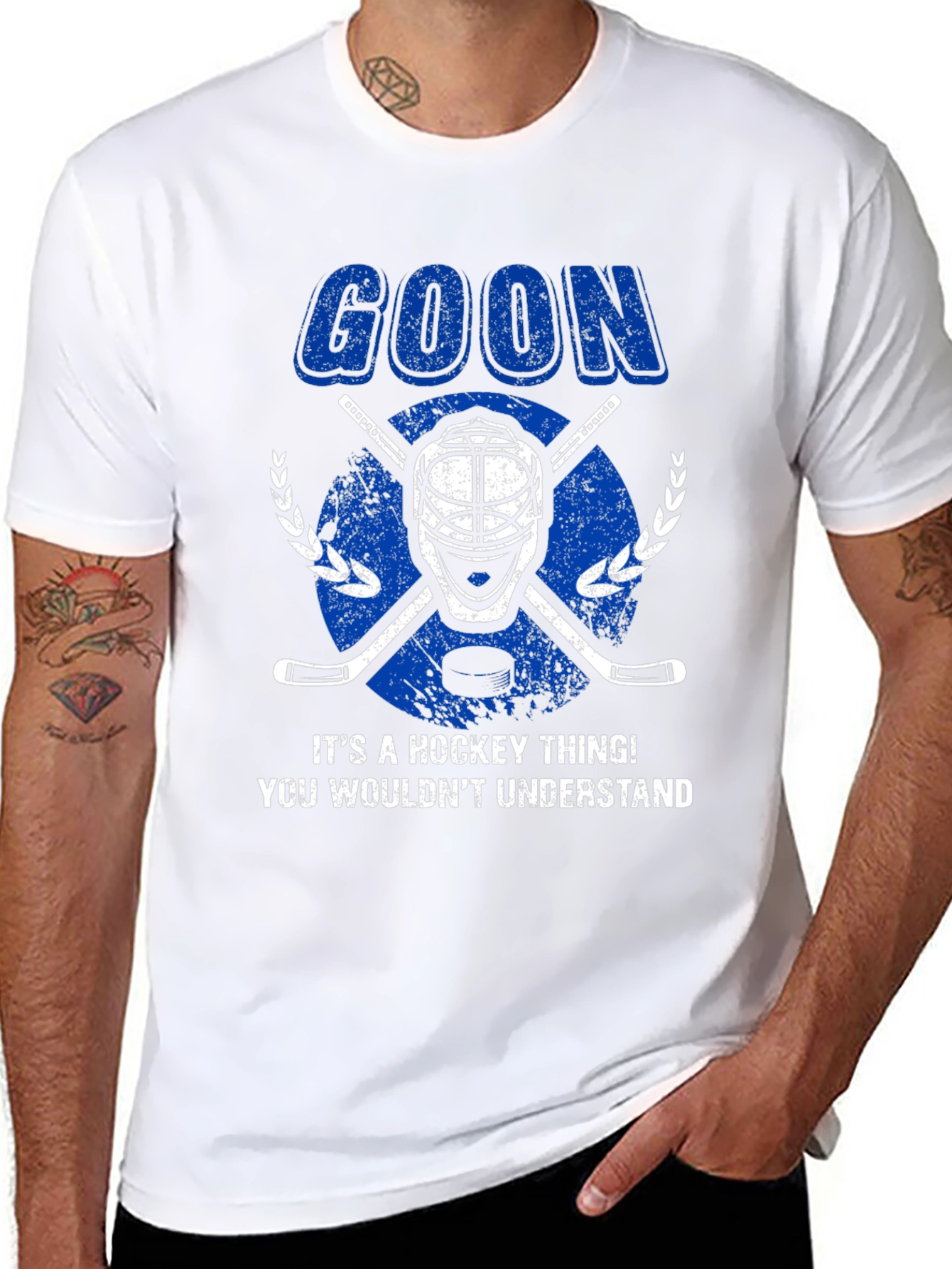 Goon Hockey Graphic Tee