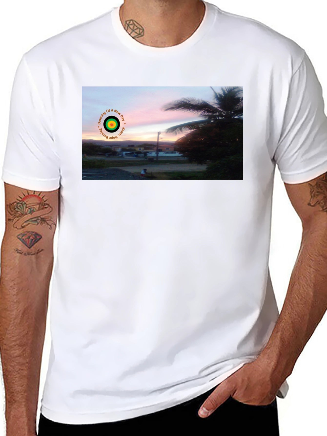 Sunrise Graphic Tee - Hope Burning
