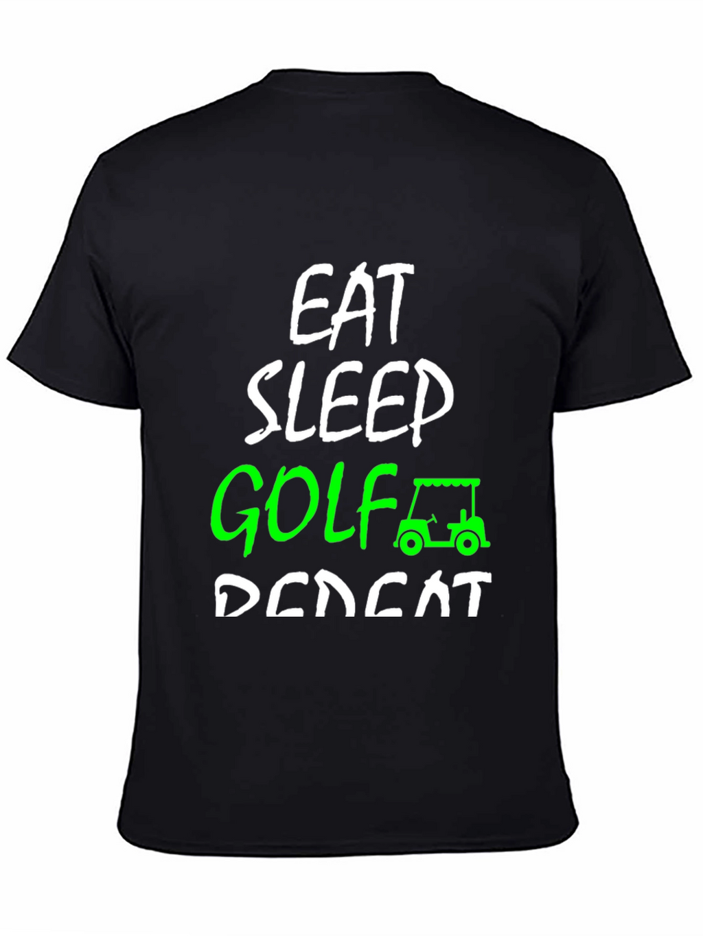 Eat Sleep Golf Repeat T-Shirt