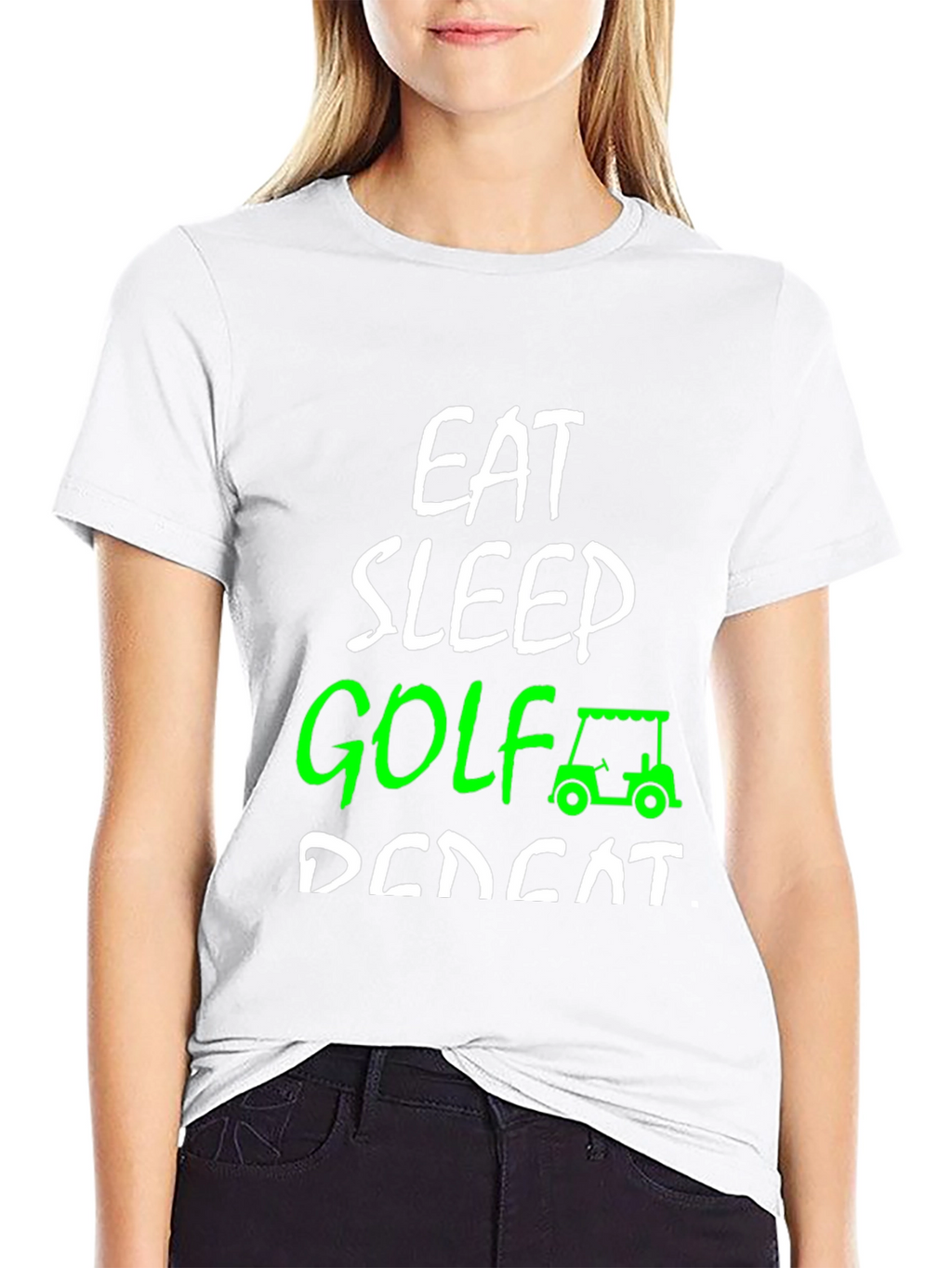 Eat Sleep Golf Repeat T-Shirt