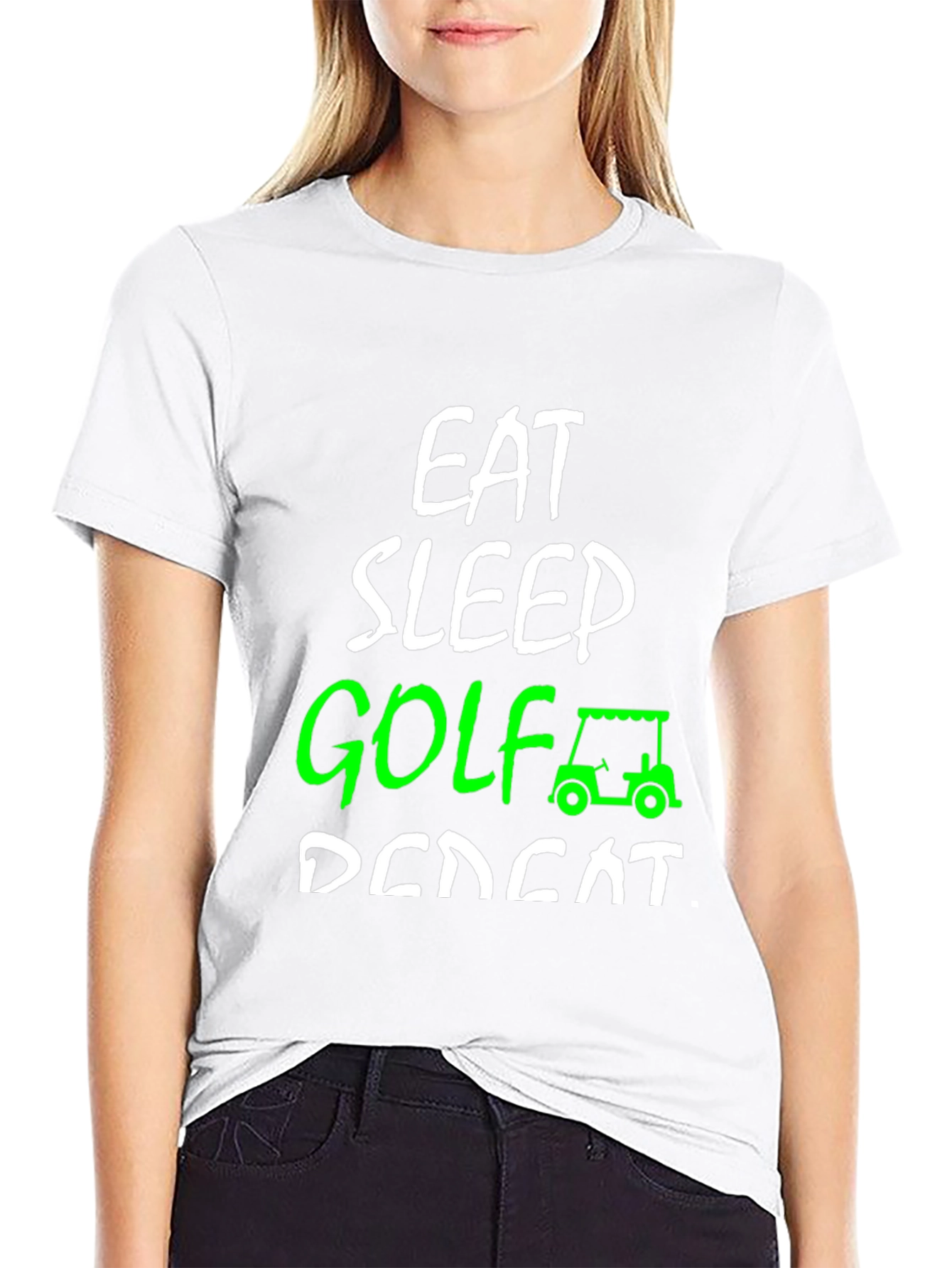 Eat Sleep Golf Repeat T-Shirt