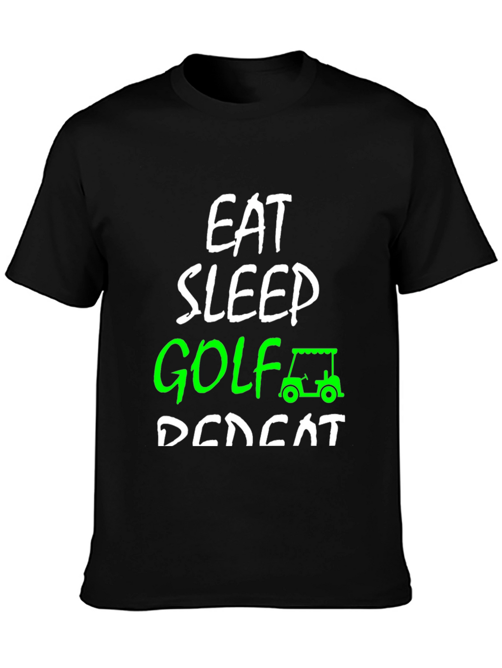Eat Sleep Golf Repeat T-Shirt