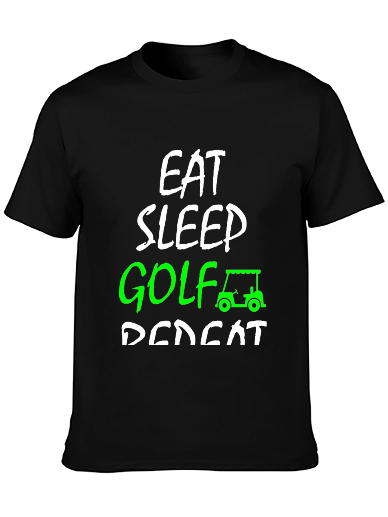 Eat Sleep Golf Repeat T-Shirt