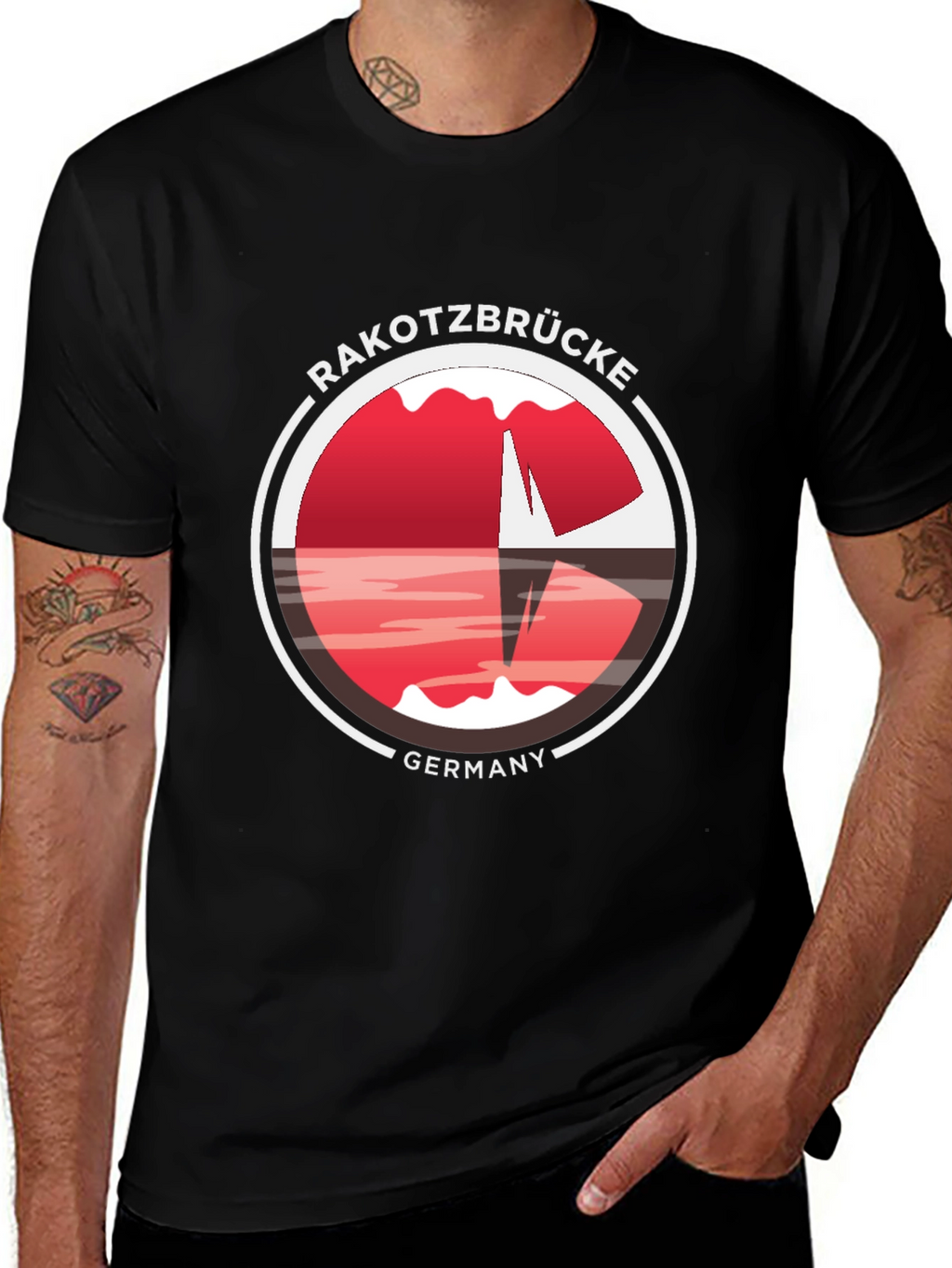 Rakotzbrücke Germany Graphic T-Shirt