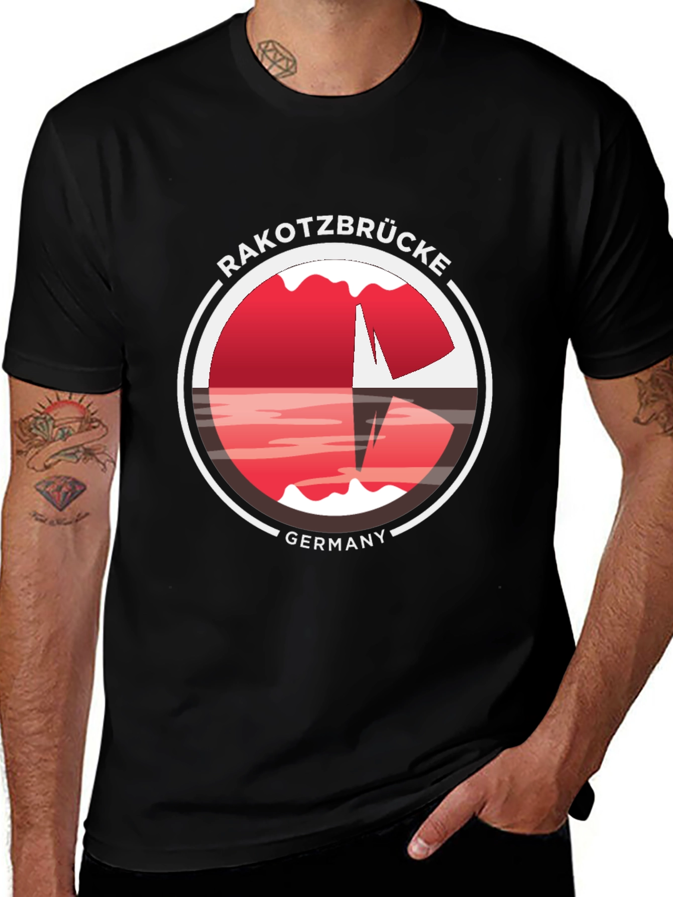 Rakotzbrücke Germany Graphic T-Shirt
